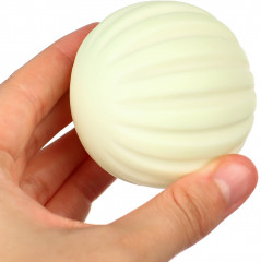 Мячик тактильный развивающий «Зайка на шаре» - Фото 1