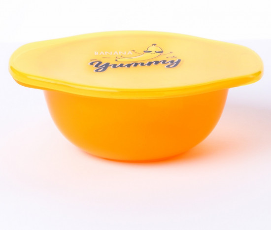 Тарелка детская с крышкой «Banana Yummy»
