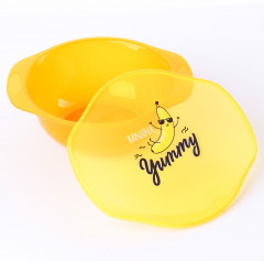 Тарелка детская с крышкой «Banana Yummy» - Фото 3