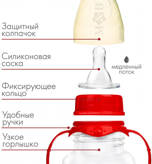 Бутылка для кормления «Енотик Тобби»