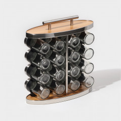 Набор для специй на подставке «Модерн» - Фото 1