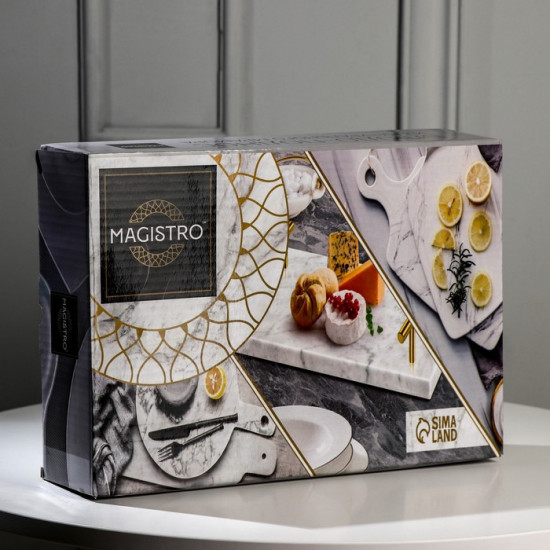 Поднос Magistro Marble
