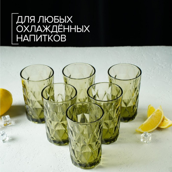 Набор стеклянных стаканов «Круиз»