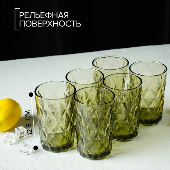 Набор стеклянных стаканов «Круиз»