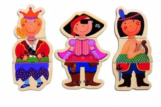 Магнитная игра «Платья»