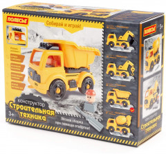 Конструктор-транспорт «Автомобиль-самосвал» - Фото 4