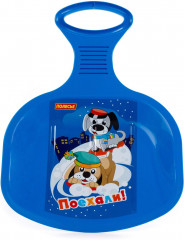 Санки «Ледянка» №2 с наклейкой V2 - Фото 2