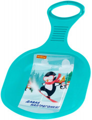 Санки «Ледянка» №2 с наклейкой V2 - Фото 3