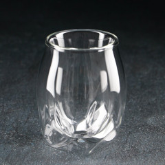 Стакан для виски стеклянный с двойными стенками «Сток» - Фото 1