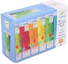 Пальчиковые краски (6 штук) - Фото 2