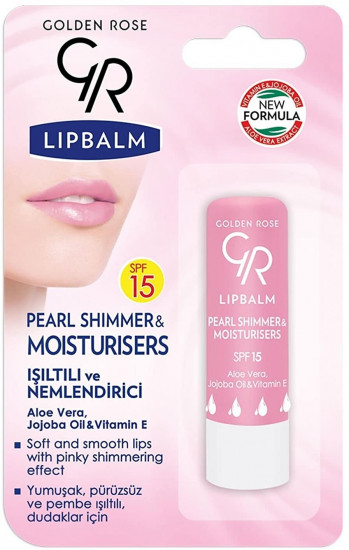 Бальзам для губ «Pearl Shimmer and Moiturising» SPF15