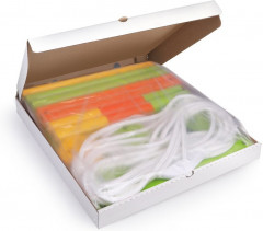 Качели детские деревянные с рисунком «Дино» - Фото 2