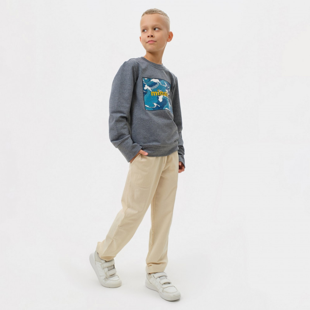 Свитшот для мальчиков | Casual collection kids | MINAKU | Фото 2