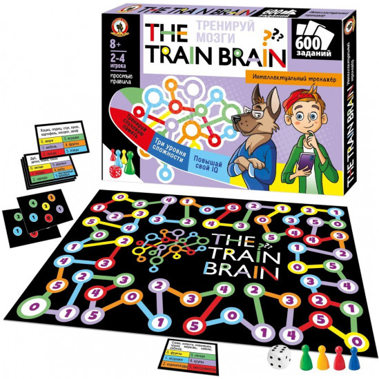 Игра настольная «The train brain»