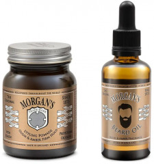 Набор подарочный для бороды и укладки «Oudh & Amber» - Фото 4