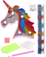 Мозаика-светильник алмазная «Единорог» - Фото 1