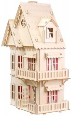 Сборная деревянная модель «Кукольный домик» - Фото 2