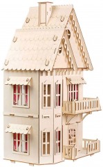 Сборная деревянная модель «Кукольный домик» - Фото 3
