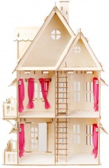 Сборная деревянная модель «Кукольный домик» - Фото 4
