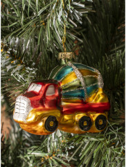 Набор новогодних игрушек «Машинка с игрушкой» - Фото 3