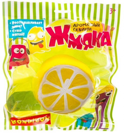 Игрушка-сквиш «Лимон»
