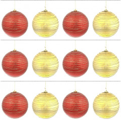 Набор украшений новогодних «Золотистая спираль» - Фото 4