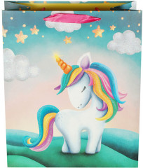 Набор пакетов подарочных «Изумрудный единорожка» - Фото 1