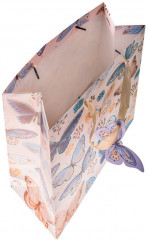 Набор пакетов подарочных «Голубые бабочки» - Фото 1