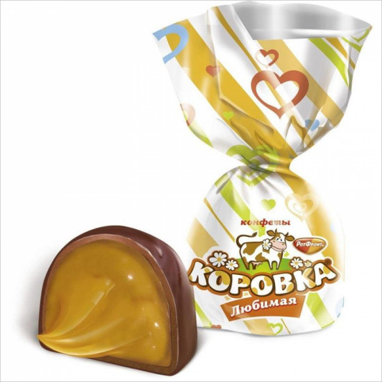 Конфеты шоколадные «Коровка любимая»