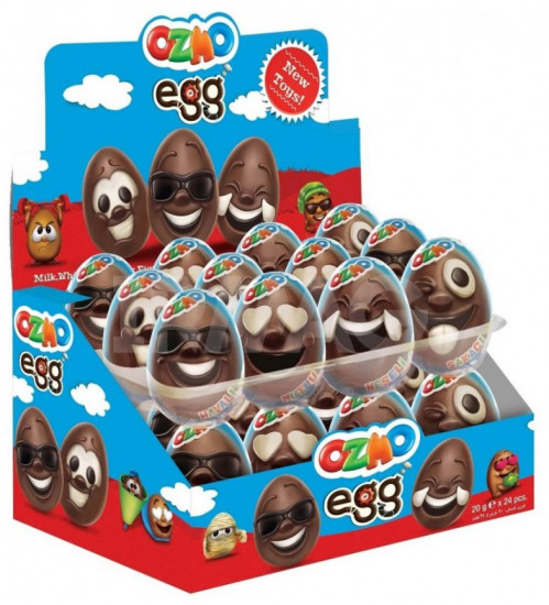Яйцо шоколадное с сюрпризом «Egg Face»