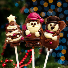 Шоколад фигурный на палочке «Fun» - Фото 1