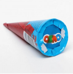 Рожок вафельный с кремом из фундука и молочной начинкой «Cornet» - Фото 2