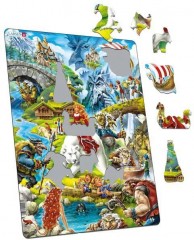 Пазл «Сказки Братьев Гримм» (33 элемента) - Фото 1