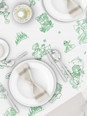 Скатерть раскраска «В гостях у сказки» - Фото 6