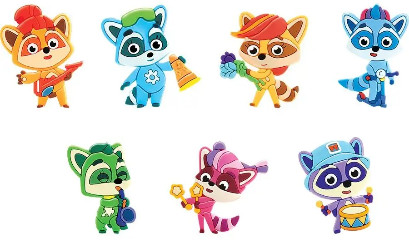 Яйцо шоколадное с подарком «Kids Box Енотки»