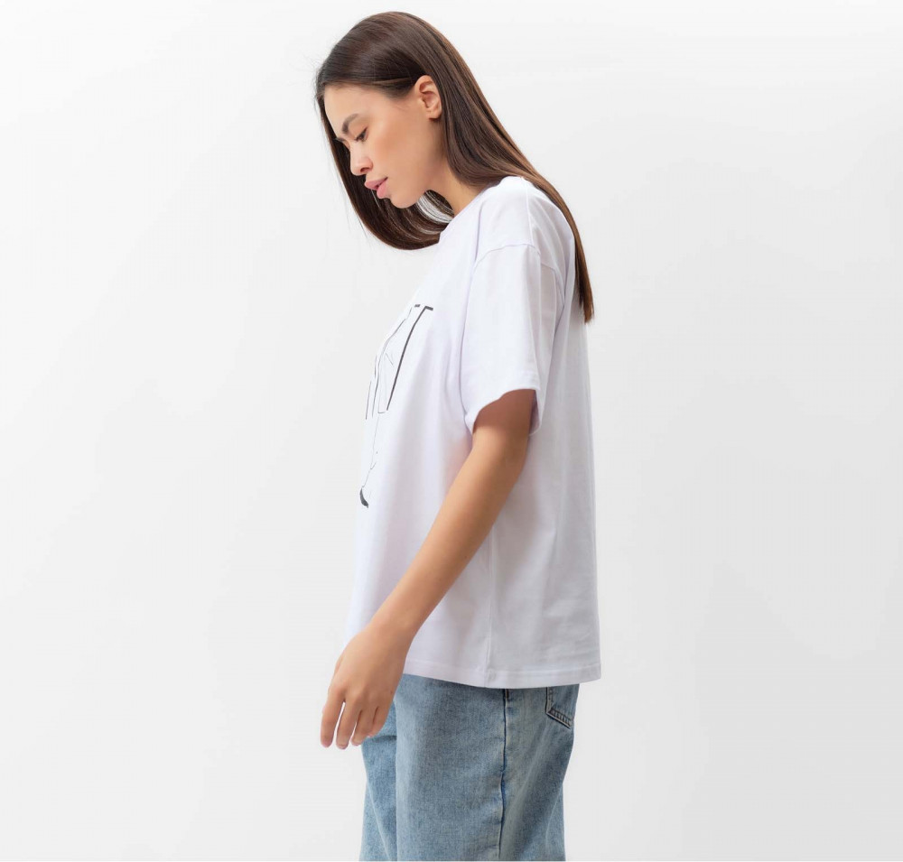 Футболка женская | T-shirt | MIST | Фото 3