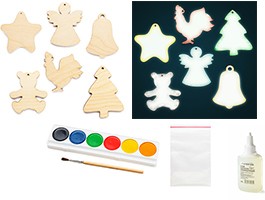 Светящиеся игрушки на елку