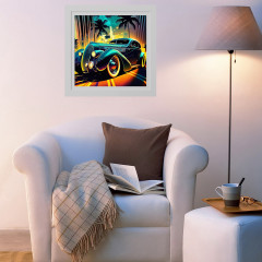 Картина по номерам «Ретро автомобиль» - Фото 2