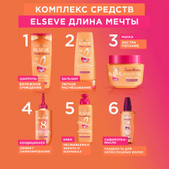 Сыворотка «Длина Мечты» несмываемый уход для длинных непослушных волос - Фото 7
