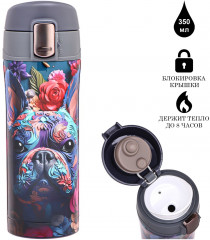 Термокружка «Мопс» - Фото 1