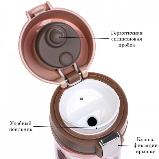 Термокружка «Цветы»