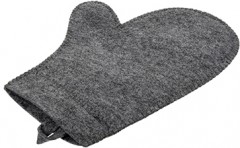 Рукавица для сауны, серый - Фото 2