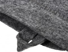 Рукавица для сауны, серый - Фото 3