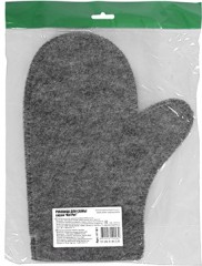 Рукавица для сауны, серый - Фото 4