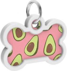 Адресник для собак и кошек с QR-паспортом «Авокадо 2» - Фото 2