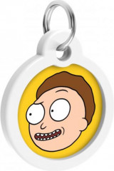 Адресник для собак и кошек с QR-паспортом «Рик и Морти 2» - Фото 2