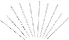 Набор игл ручных для вышивания в футляре с магнитом - Фото 2