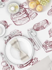 Скатерть одноразовая «Сладости» - Фото 1