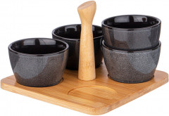 Набор соусников на подставке «Graphite» - Фото 3