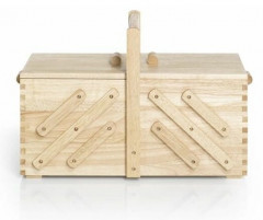 Шкатулка для рукоделия трехъярусная - Фото 3